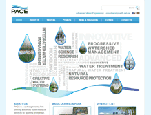 Tablet Screenshot of pacewater.com